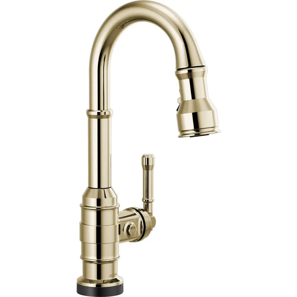 Delta Broderick Touchless Bar Pulldown 9990TL - Polished Nickel