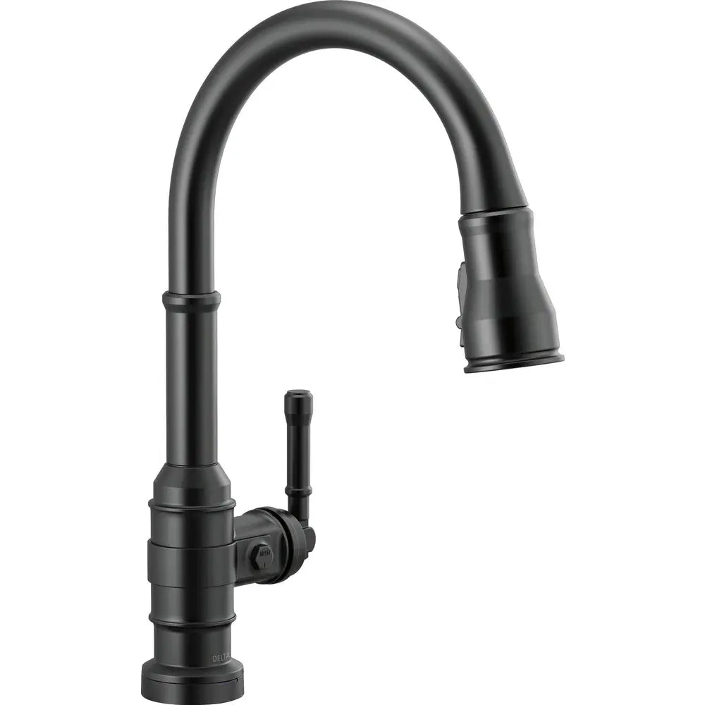 Delta Broderick Touchless Kitchen Pulldown 9190TL - Matte Black