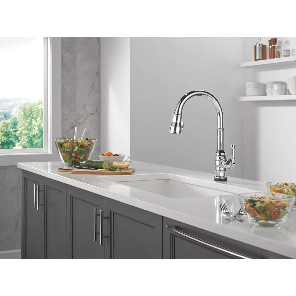 Delta Broderick Touchless Kitchen Pulldown 9190TL