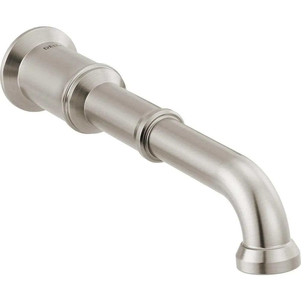 Delta Broderick Two Handle Wall Mount Bathroom Faucet Trim - Less Handles T3584LF-LHP-WL - Stainless Steel
