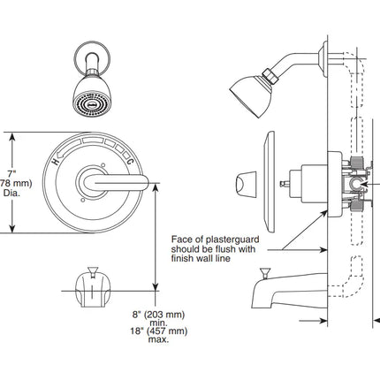 Delta CLASSIC Monitor 13 Series Tub and Shower Trim - Plumbing Market