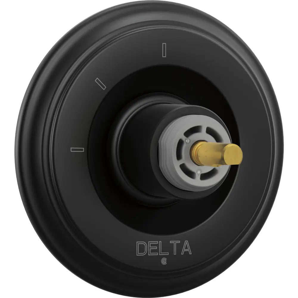 Delta Cassidy 3-Setting 2-Port Diverter Trim - Less Handle T11897-LHP - Matte Black