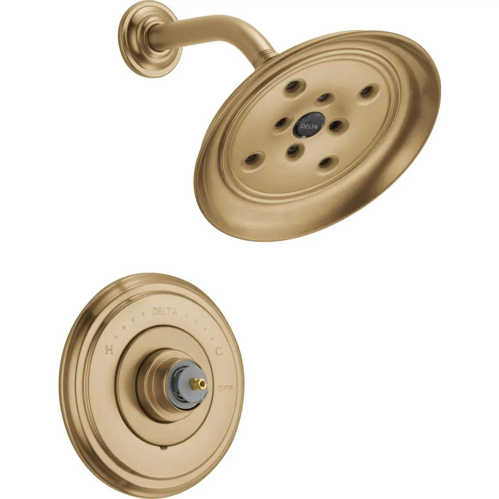 Delta Cassidy Monitor 14 Series H2Okinetic Shower Trim - Less Handle T14297-LHP - Champagne Bronze