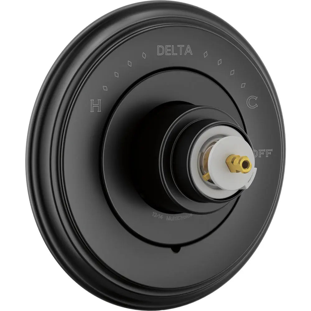 Delta Cassidy Monitor 14 Series Valve Only Trim - Less Handle T14097-LHP - Matte Black