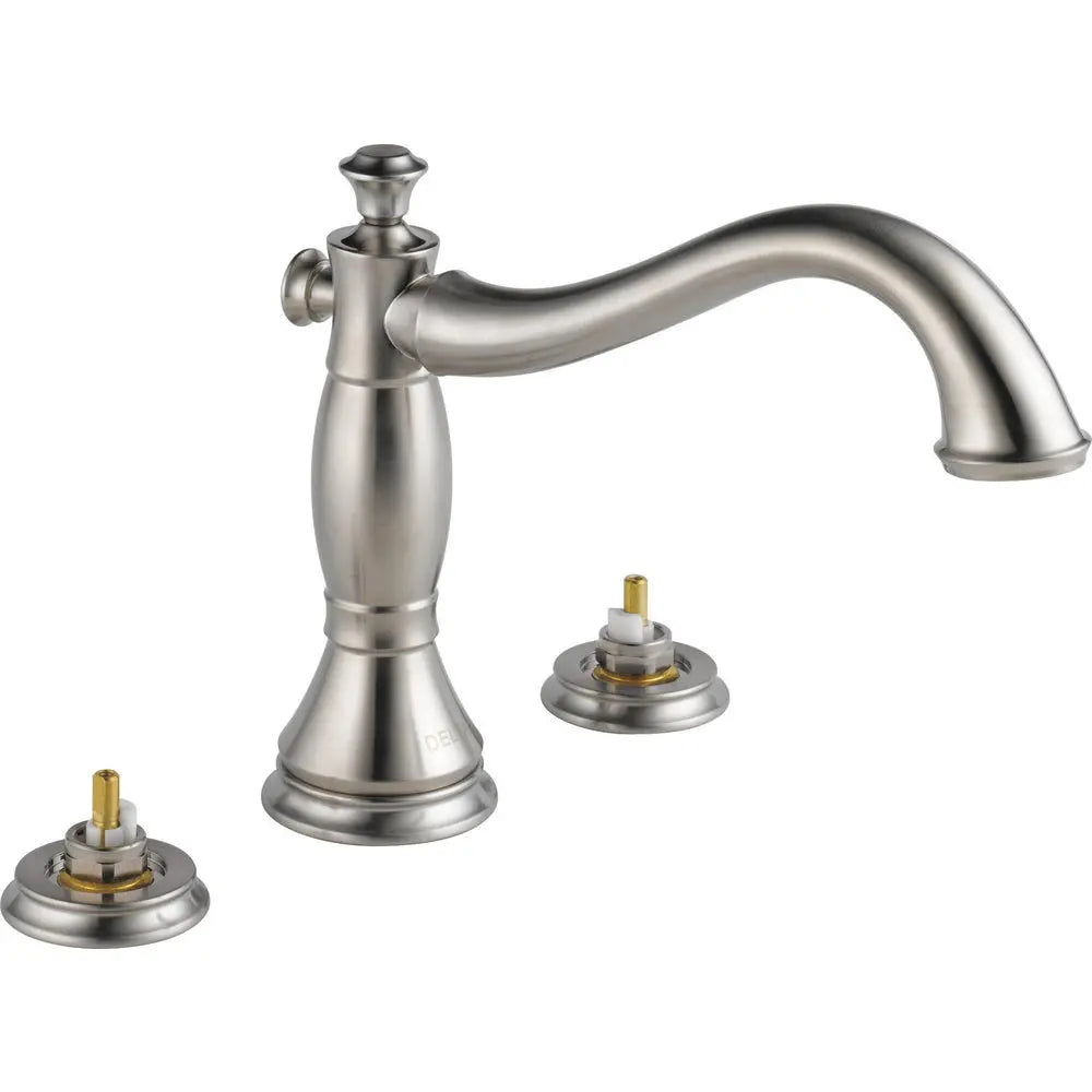 Delta Cassidy Roman Tub Trim - Less Handles T2797-LHP - Stainless Steel