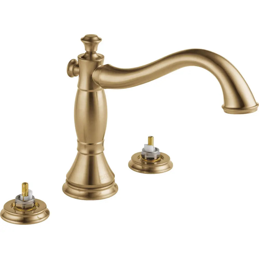 Delta Cassidy Roman Tub Trim - Less Handles T2797-LHP - Champagne Bronze