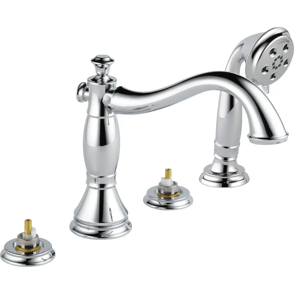Delta Cassidy Roman Tub with Hand Shower Trim - Less Handles T4797-LHP - Chrome