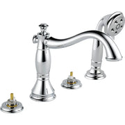 Delta Cassidy Roman Tub with Hand Shower Trim - Less Handles T4797-LHP - Chrome