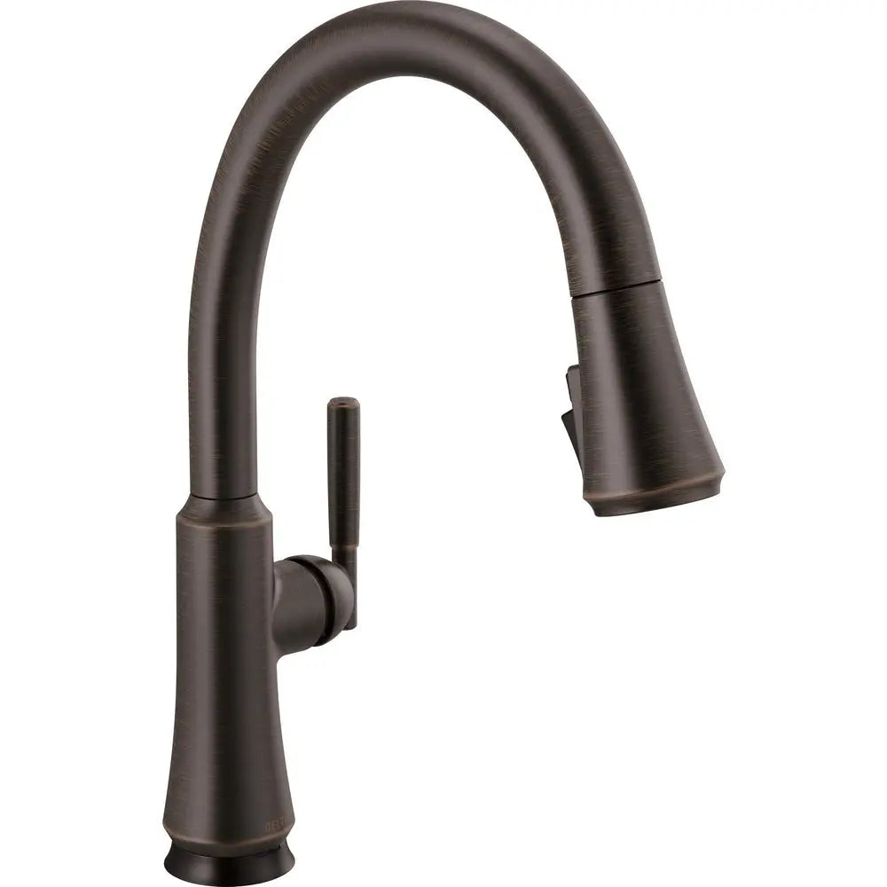 Delta Coranto Pulldown Touchless Kitchen Faucet Rb 9179TL-RB-DST - Plumbing Market