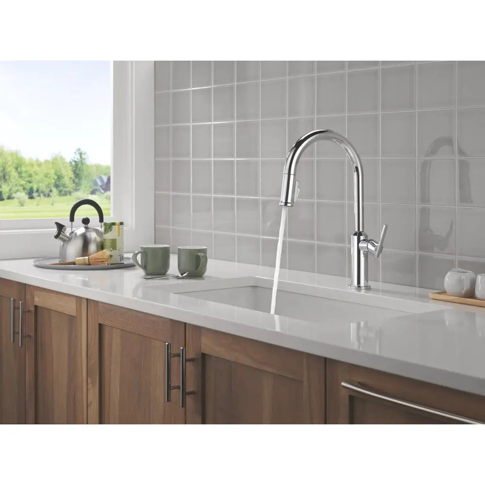 Delta Cordova Kitchen Pulldown Faucet Arc Spout
