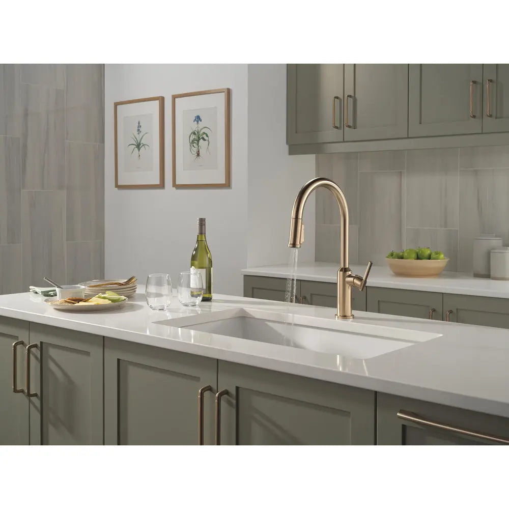 Delta Cordova Kitchen Pulldown Faucet Arc Spout