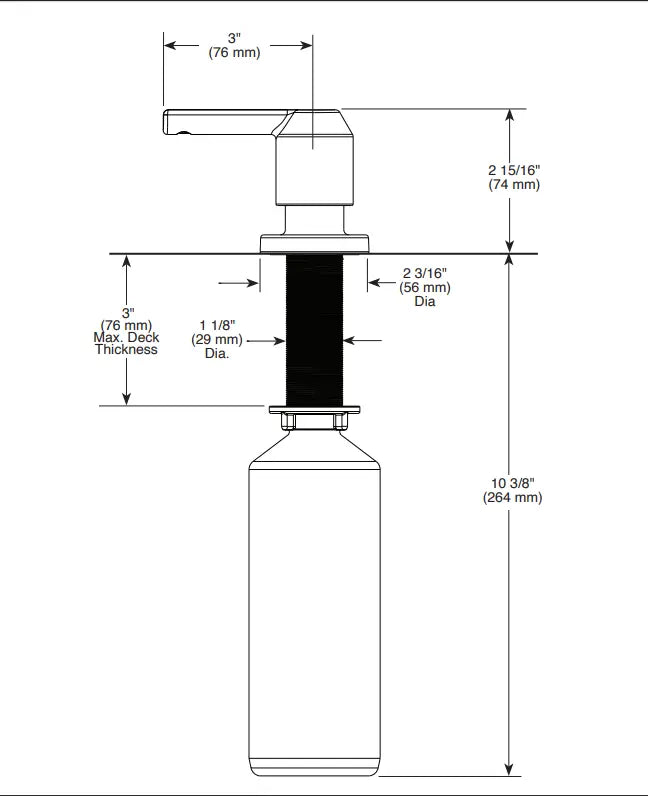 Delta Cordova Soap Dispenser