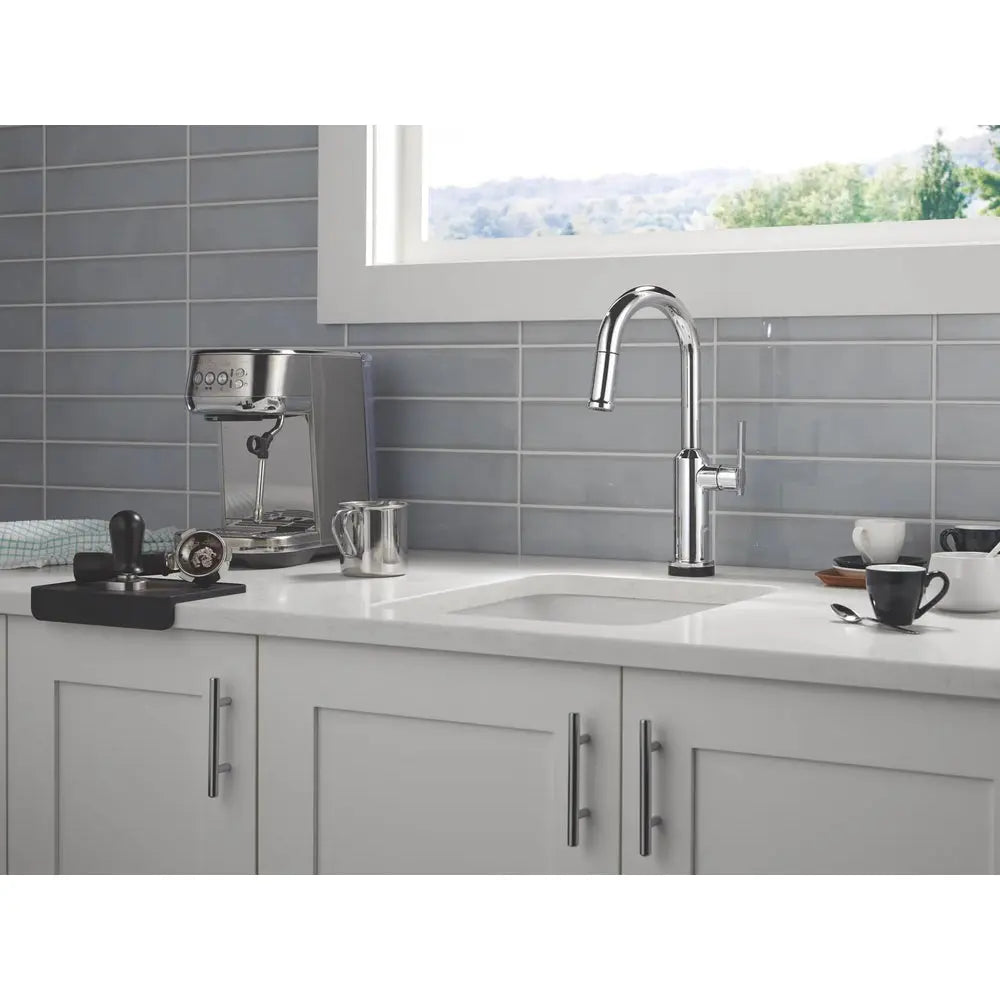 Delta Cordova-Touchless Bar/Prep Pulldown Faucet Arc Spout