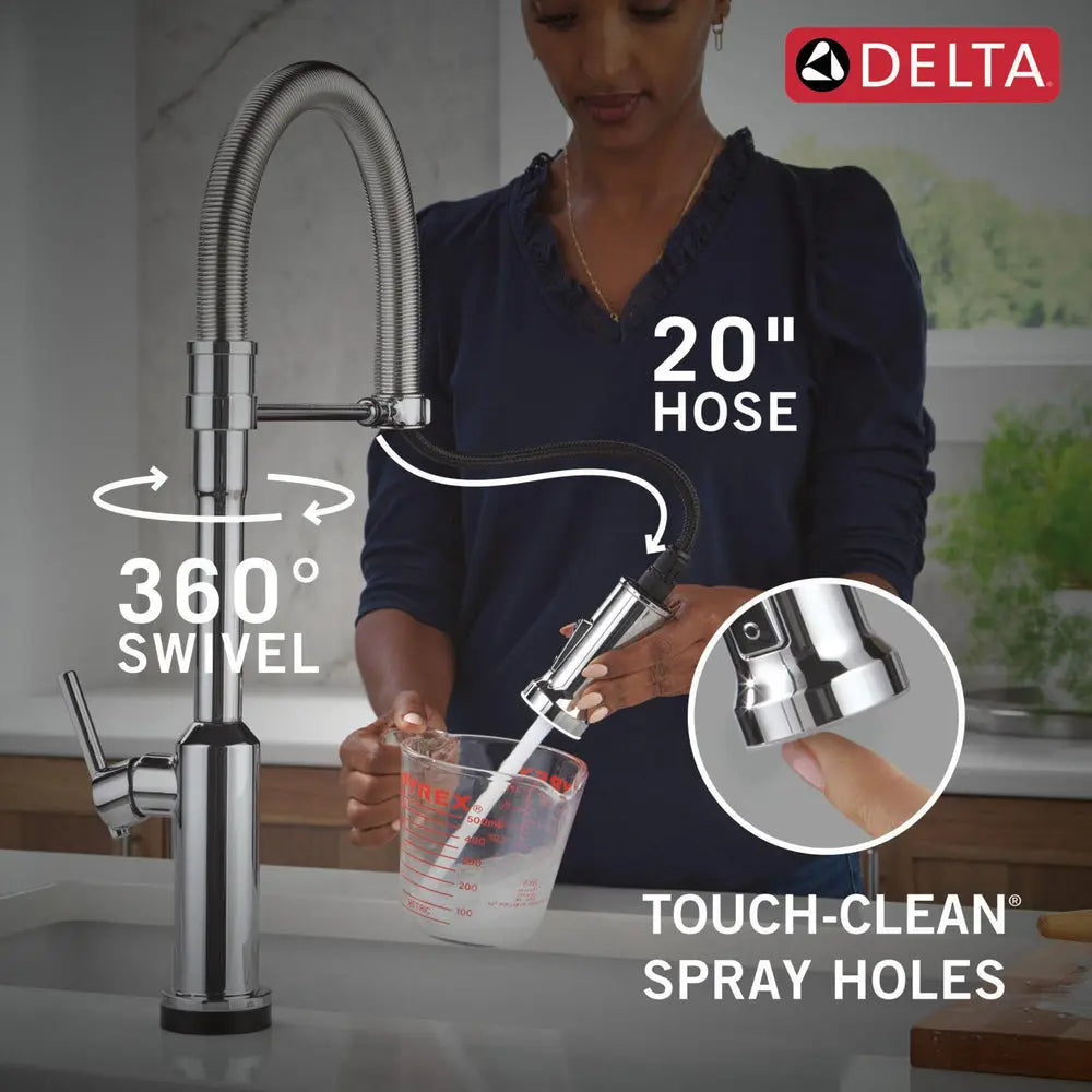 Delta Cordova-Touchless Kitchen Pro Faucet Spring Spout