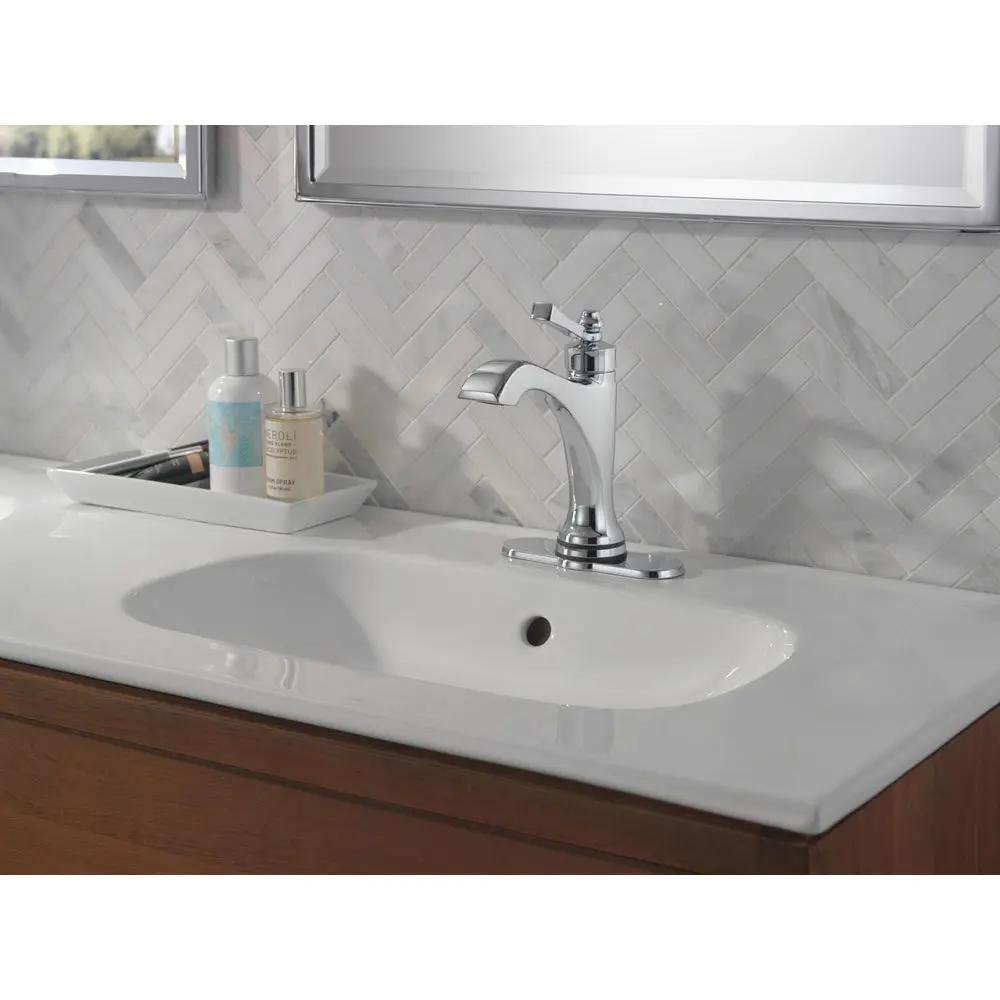 Delta DORVAL Touch2O Bathroom Faucet with Touchless Technology - Plumbing Market