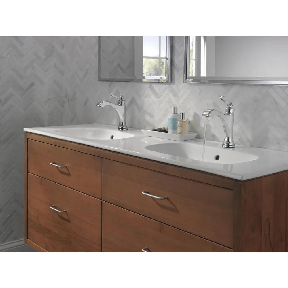 Delta DORVAL Touch2O Bathroom Faucet with Touchless Technology - Plumbing Market