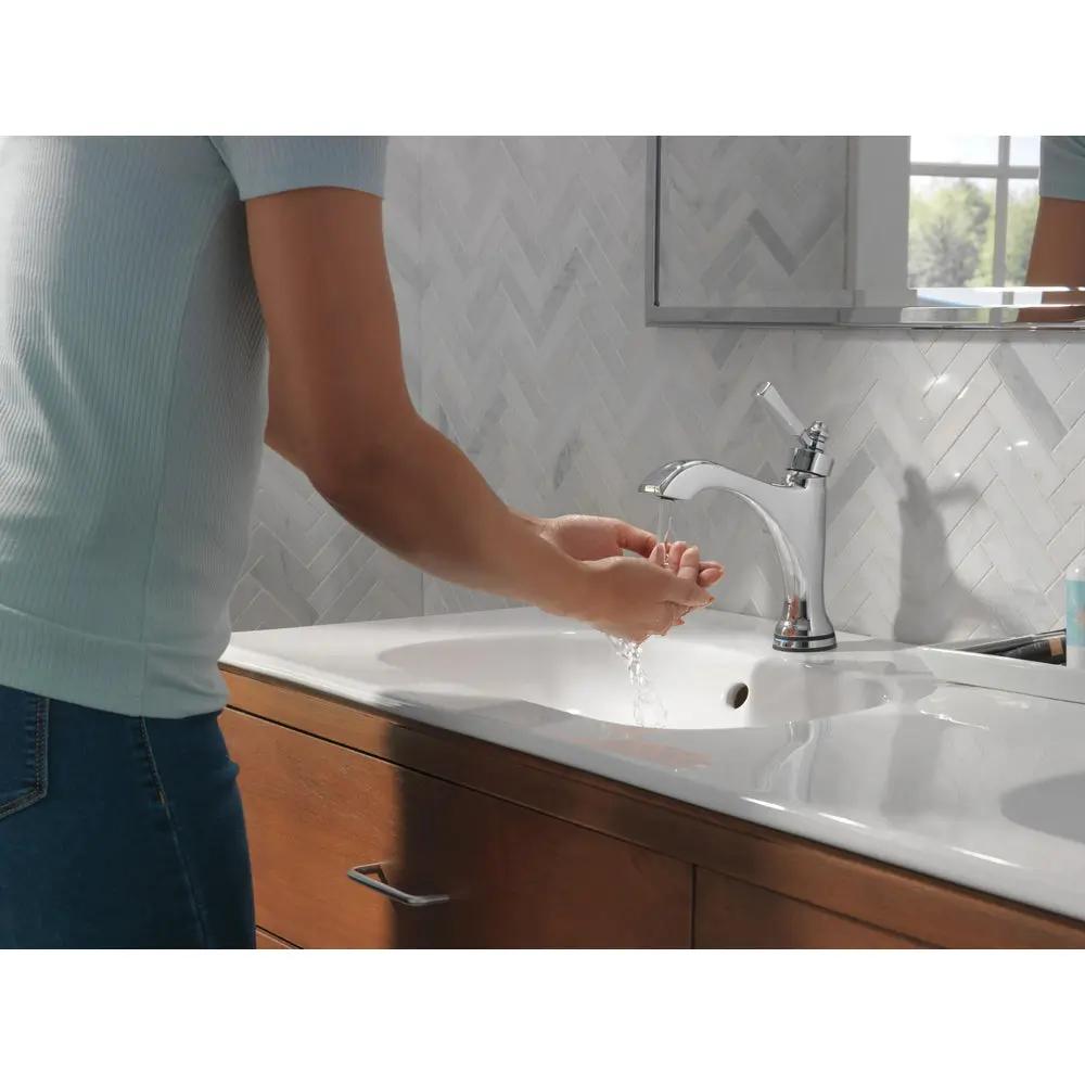 Delta DORVAL Touch2O Bathroom Faucet with Touchless Technology - Plumbing Market
