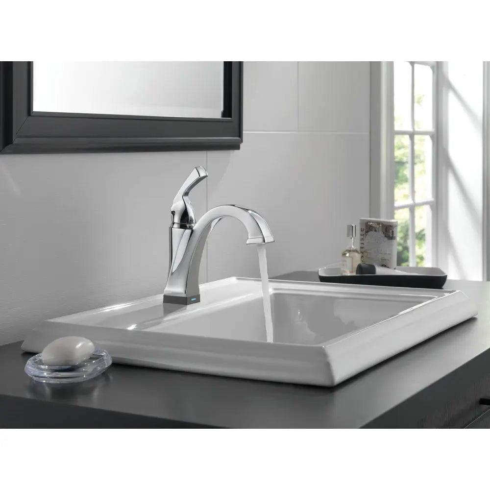 Delta DRYDEN Touch2O Bathroom Faucet with Touchless Technology Chrome - Plumbing Market