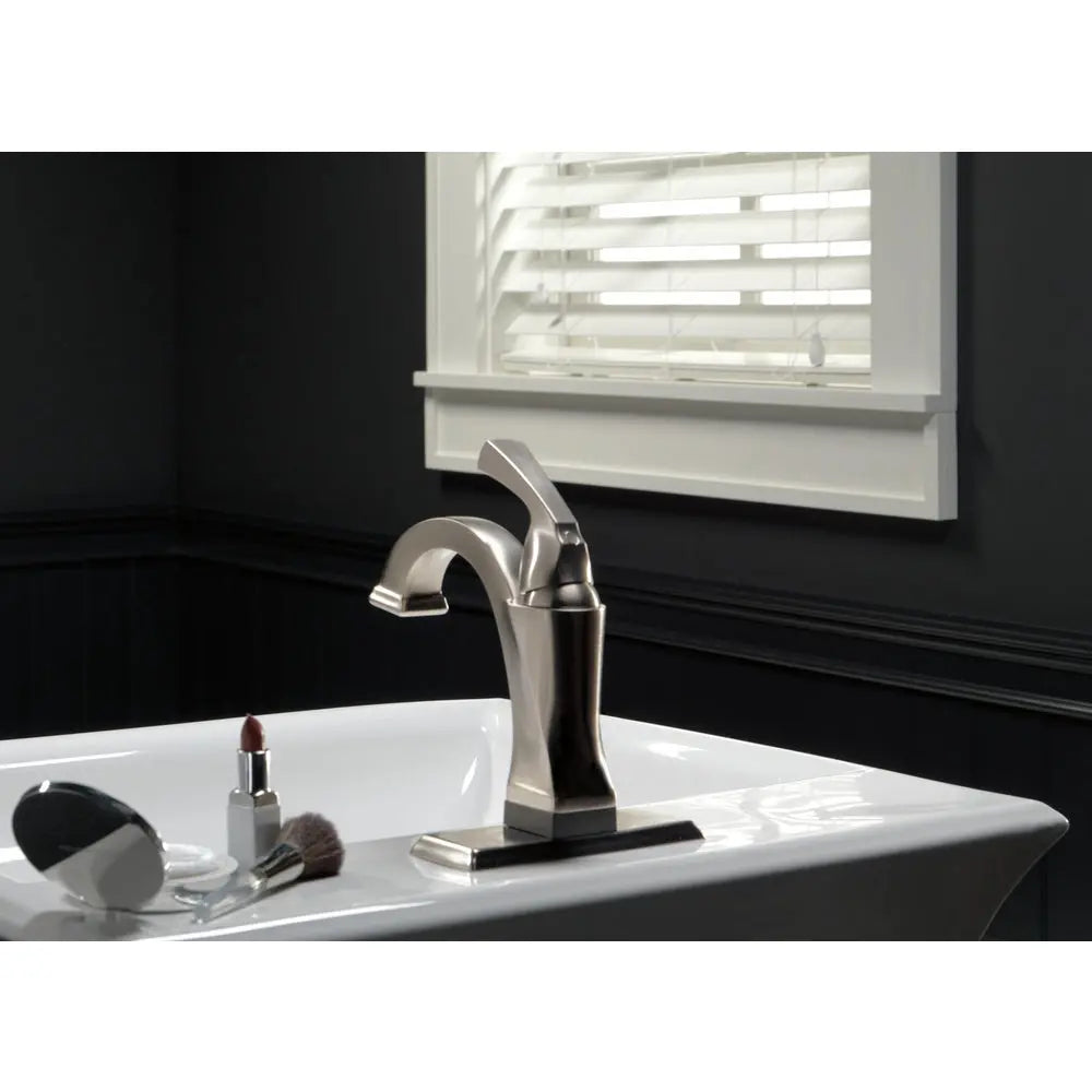 Delta DRYDEN Touch2O Bathroom Faucet with Touchless Technology Stainless Steel - Plumbing Market