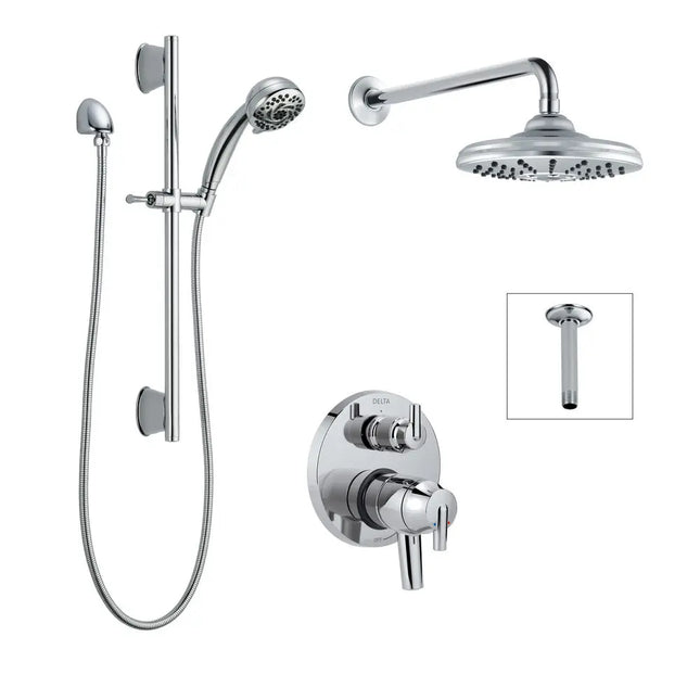 Delta Delta 17 Series Integrated Diverter Shower Kit DF-KIT14-WS - Plumbing Market