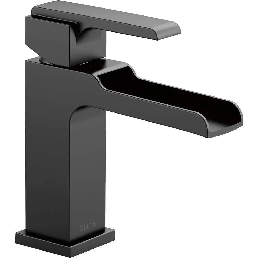 Delta Delta Ara 1H Lav Faucet - Channel Tub Spout 568LF-BLLPU - Plumbing Market