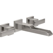 Delta Delta Ara 2H Wm Lav Faucet - Channel Tub Spout T3568LF-SSWL - Plumbing Market