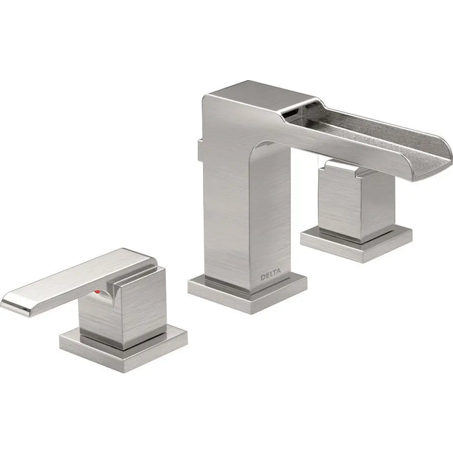 Delta Delta Ara 2H Ws Lav Faucet - Channel Tub Spout 3568LF-SSMPU - Plumbing Market