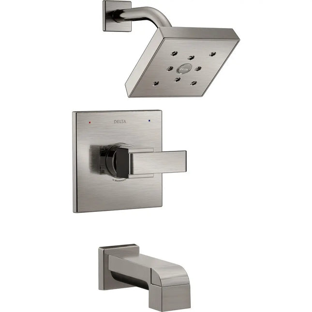 Delta Delta Ara: 14 Series Mc Tub Shower Trim T14467-SS - Plumbing Market