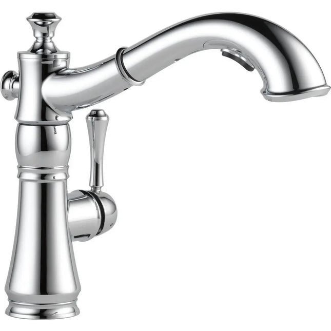 Delta Delta Cassidy Single Handle Pull-Out Kitchen Faucet 4197-DST - Plumbing Market
