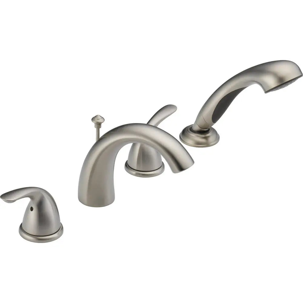Delta Delta Classic: Roman Tub With Handshower Trim T4705-SS - Plumbing Market