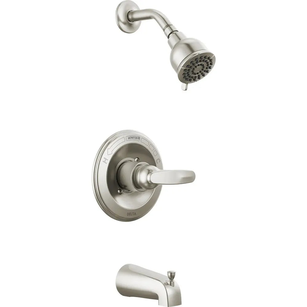 Delta Delta Foundations Core-B: Monitor(R) 13 Series Tub And Showe BT13410-SS - Plumbing Market