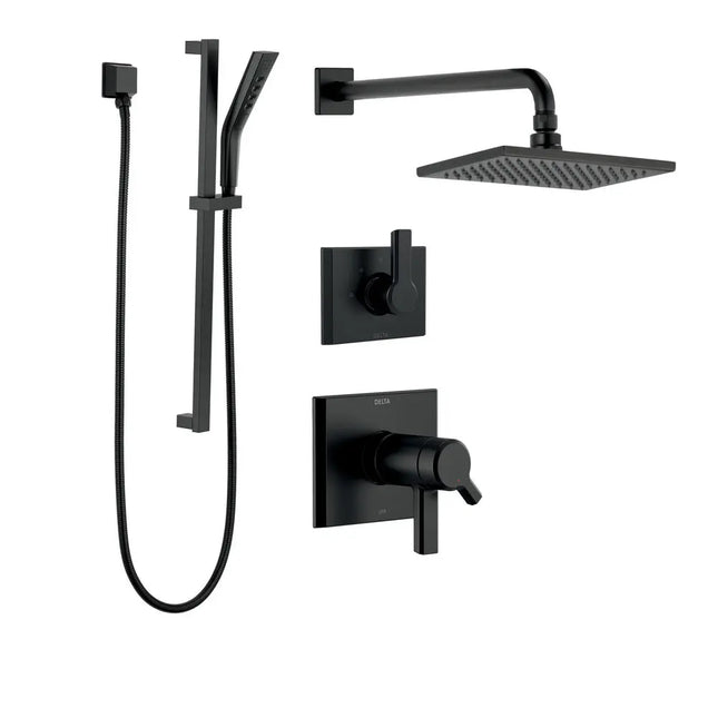 Delta Delta Pivotal 17T Shower Kit DF-KIT20-BL-WS - Plumbing Market