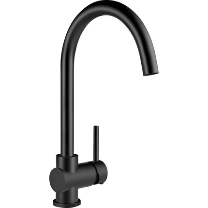 Delta Delta Tommy Solid Handle Kitchen Faucet 191LF-BL - Plumbing Market