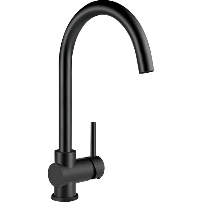 Delta Delta Tommy Solid Handle Kitchen Faucet 191LF-BL - Plumbing Market