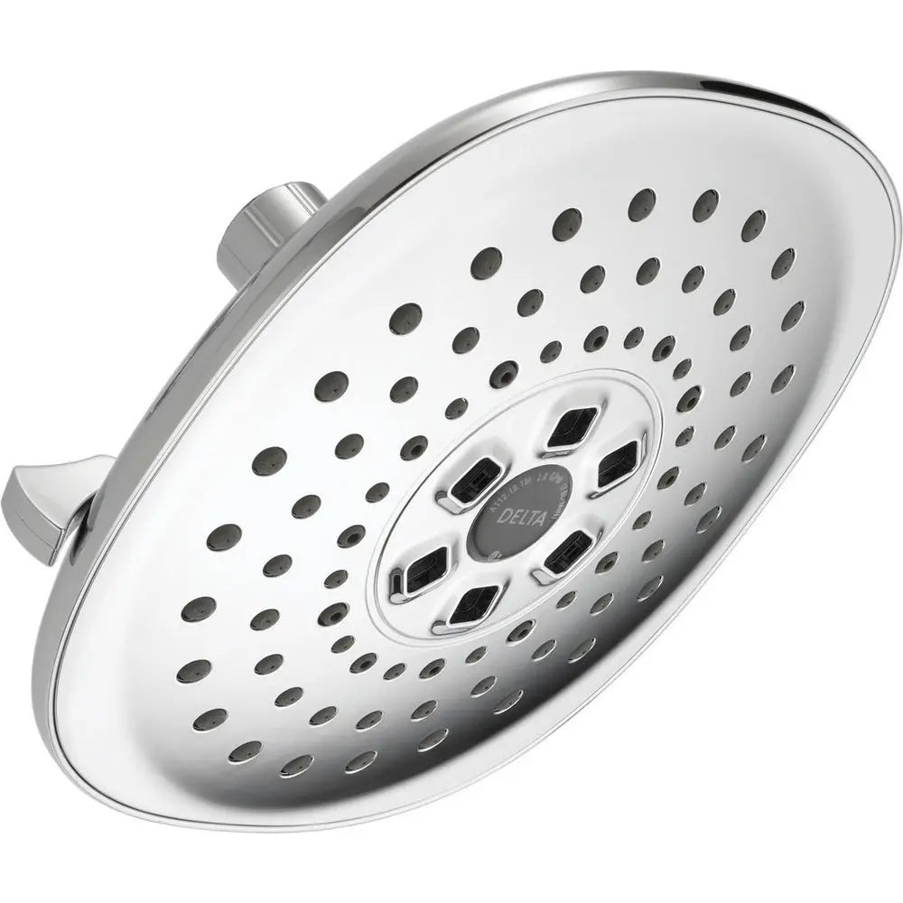 Delta Delta: 3 Setting H2Okinetics Contemporary Raincan Showerheads 52686 - Plumbing Market