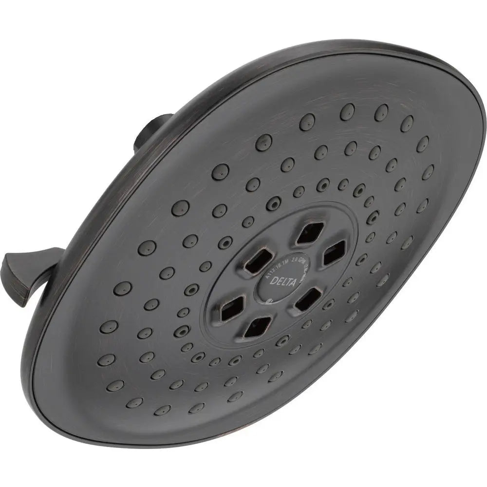 Delta Delta: 3 Setting H2Okinetics Contemporary Raincan Showerheads 52686-RB - Plumbing Market