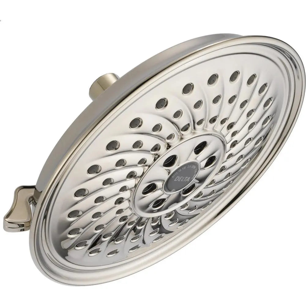 Delta Delta: 3 Setting H2Okinetics Traditional Raincan Showerheads 52687-PN - Plumbing Market