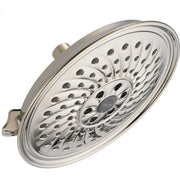 Delta Delta: 3 Setting H2Okinetics Traditional Raincan Showerheads 52687-PN - Plumbing Market