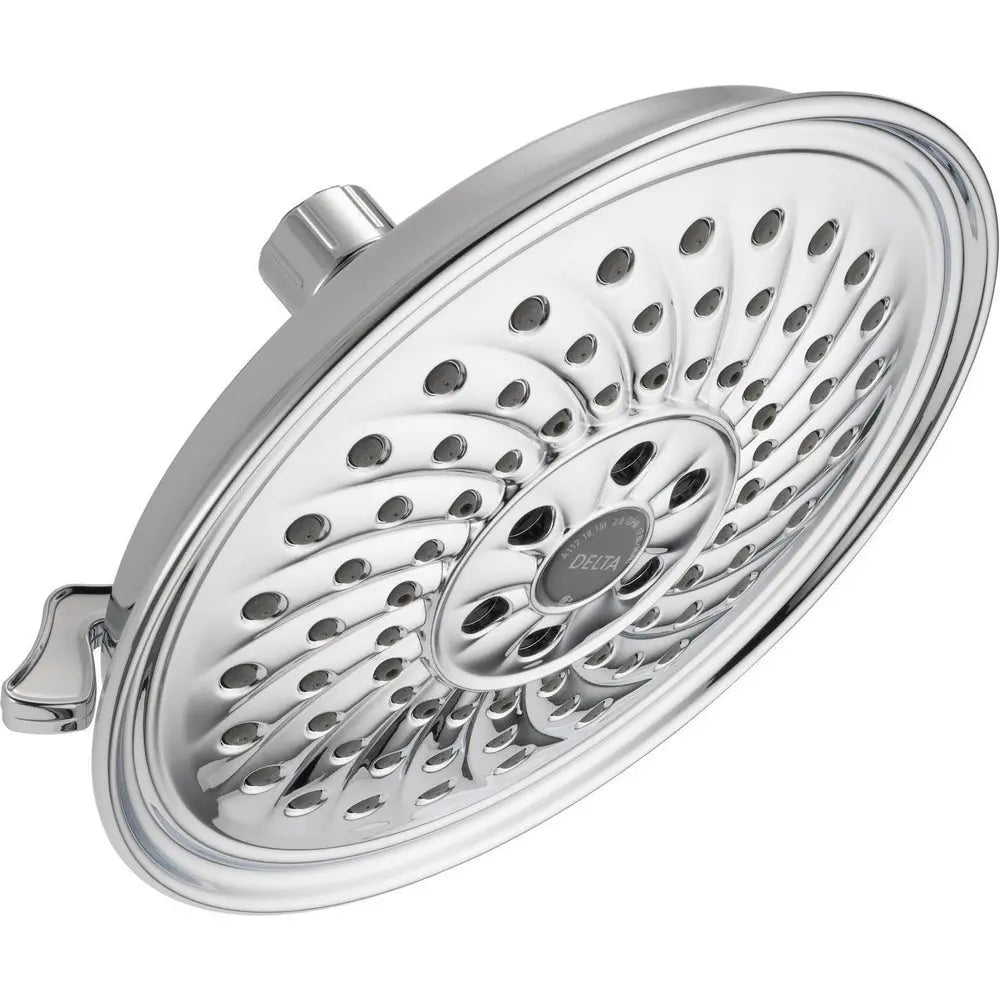 Delta Delta: 3 Setting H2Okinetics Traditional Raincan Showerheads 52687 - Plumbing Market