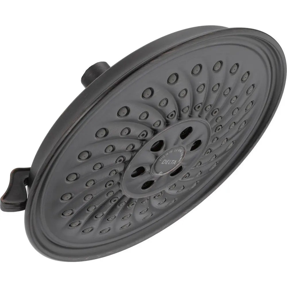 Delta Delta: 3 Setting H2Okinetics Traditional Raincan Showerheads 52687-RB - Plumbing Market