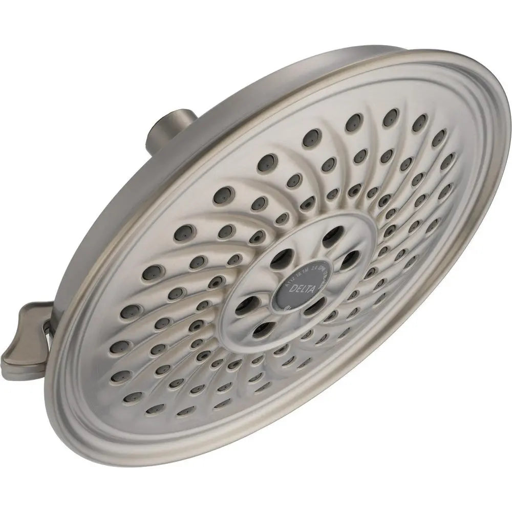 Delta Delta: 3 Setting H2Okinetics Traditional Raincan Showerheads 52687-SS - Plumbing Market