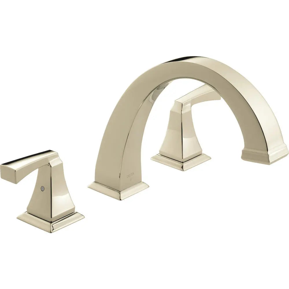 Delta Dryden 3-Hole Roman Tub Trim T2751-PN - Plumbing Market