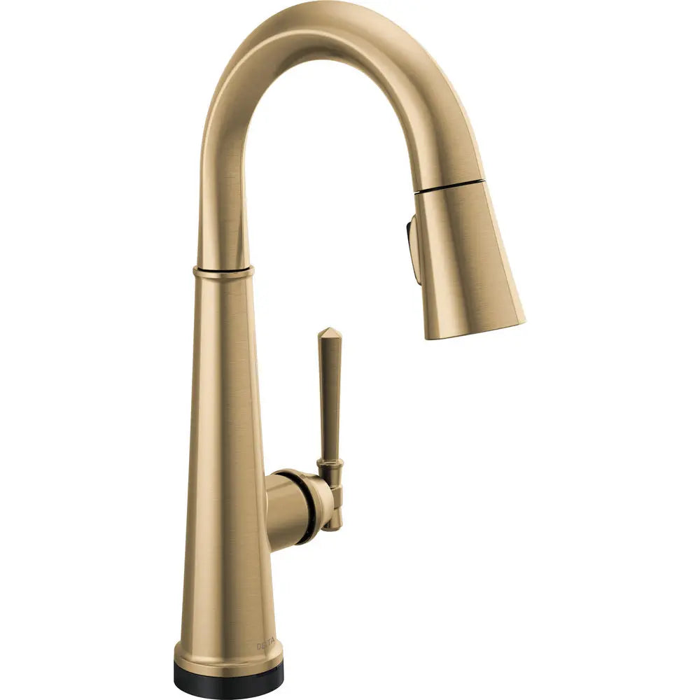 Delta Emmeline Touchless Bar Pulldown 9982TL - Champagne Bronze