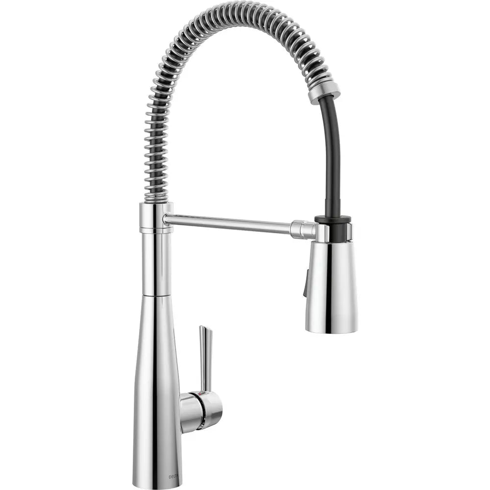 Delta Essa Single-Handle Pull-Down Spring Kitchen Faucet 9613 - Chrome