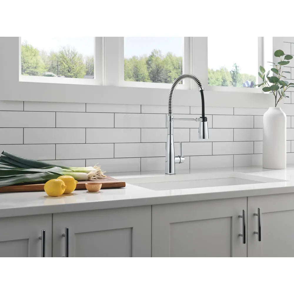 Delta Essa Single-Handle Pull-Down Spring Kitchen Faucet 9613