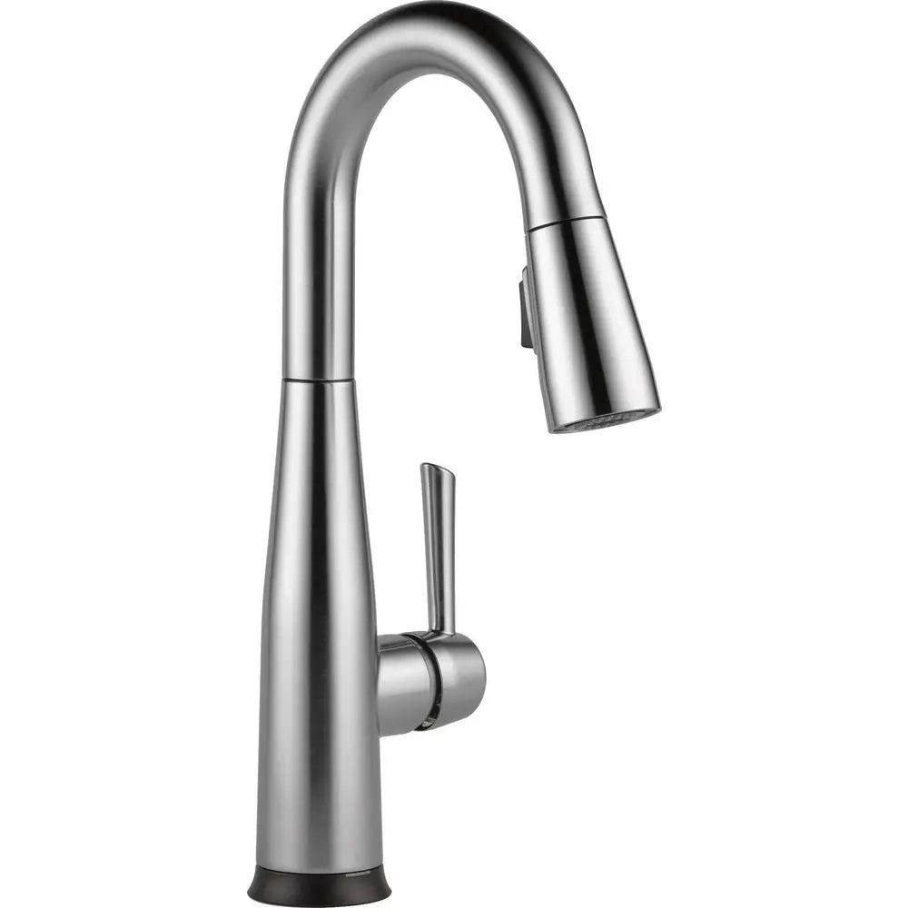 Delta Essa Single Handle Pull-down Bar/Prep Faucet with Touchless 9913TL - Stainless Steel