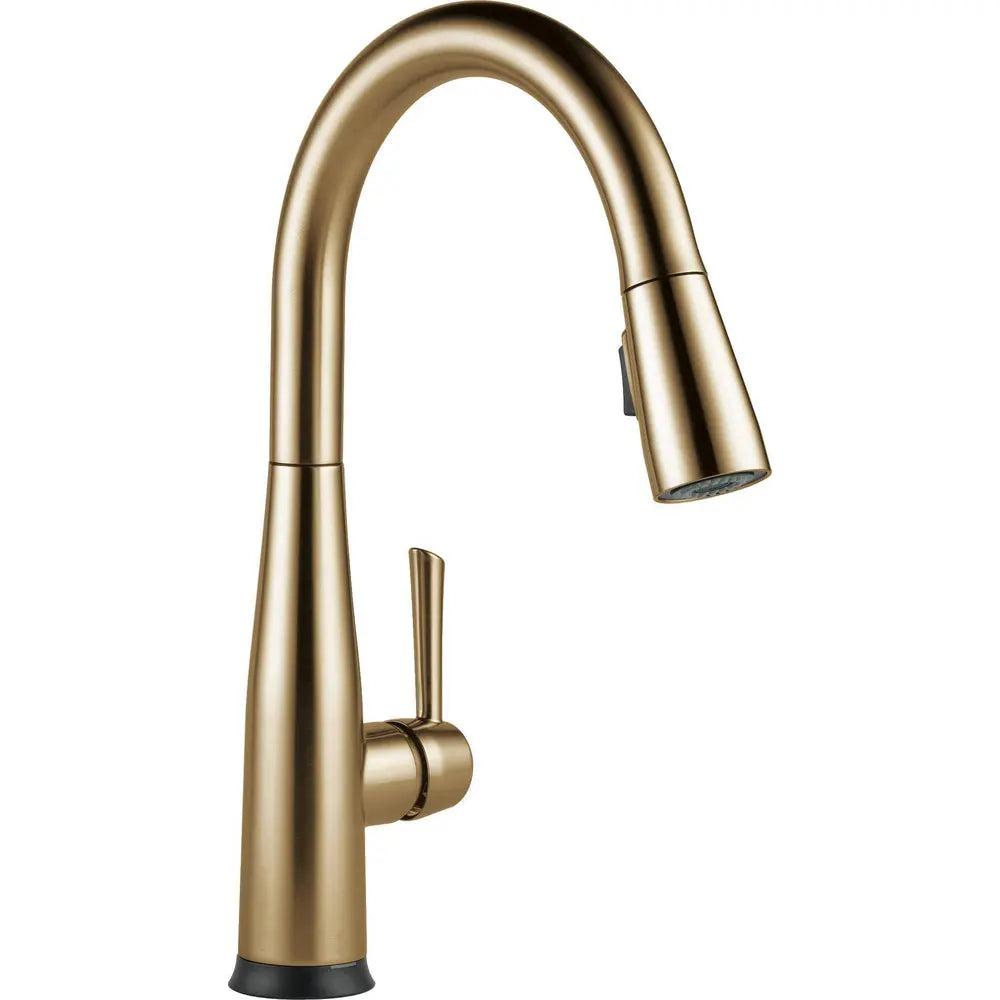 Delta Essa VoiceIQ Single Handle Pull-Down Faucet with Touch2O Technology 9113TLV - Champagne Bronze