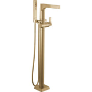 Delta Floor Mount Tub Filler With Handshower T4774-CZFL - Plumbing Market