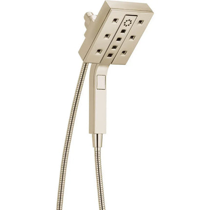 Delta H2Okinetic Shower Faucets 4-Settin  G Two-In-One Shower 58473-PN-PR - Plumbing Market