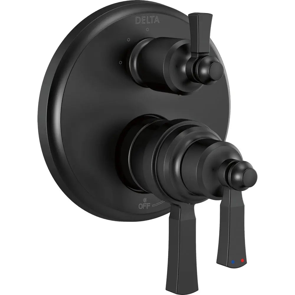 Delta Integrated Diverter Trim 6S   2L 17T T27T956-BL - Plumbing Market